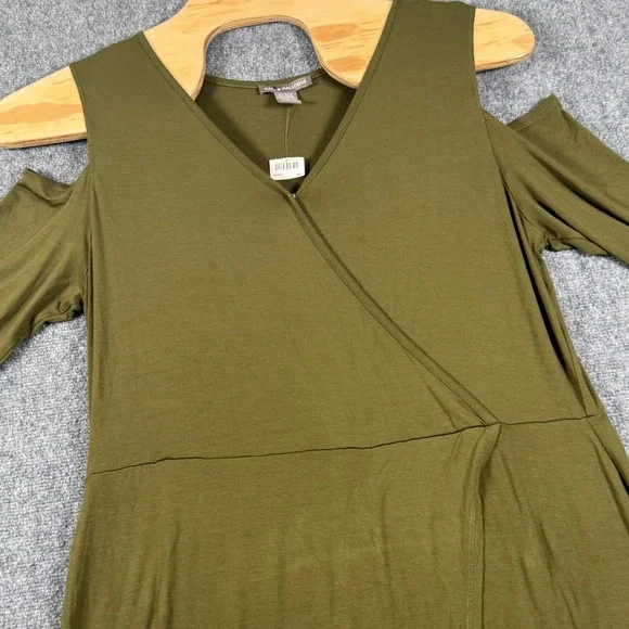 Kate & Mallory Dresses | Kate & Mallory Olive Green Cold Shoulder Maxi Dress Casual Comfy 1x Boho Chic | Color: Green | Size: 1x | Lancemichelle's Kate & Mallory Dresses | Kate & Mallory Olive Green Cold Shoulder Maxi Dress Casual Comfy 1x Boho Chic | Color: Green | Size: 1x | Lancemichelle's